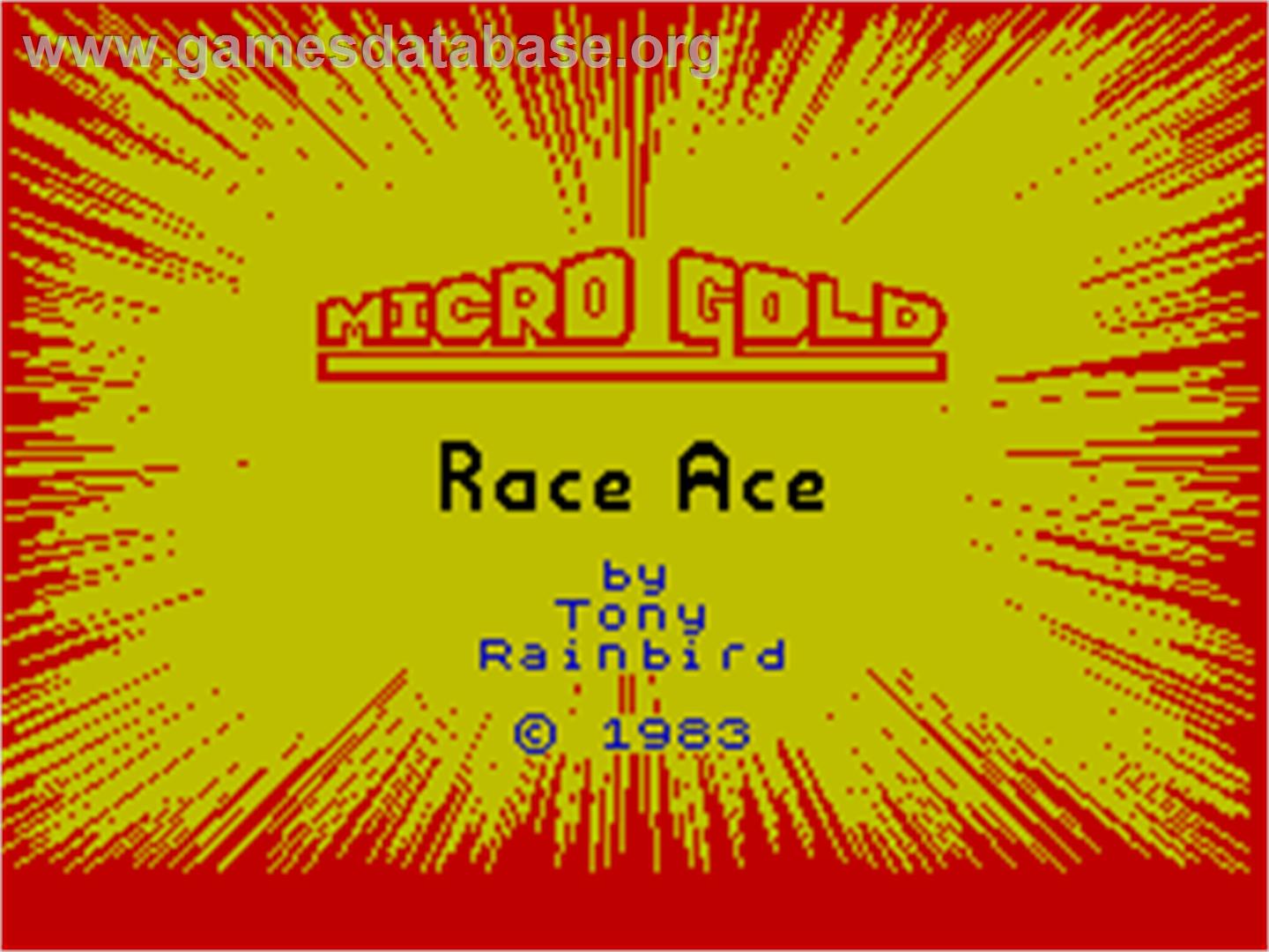 Space Ace - Sinclair ZX Spectrum - Artwork - Title Screen