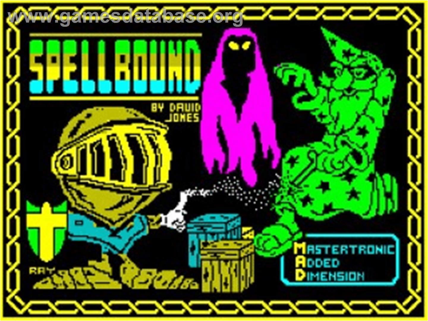 Spellbound - Sinclair ZX Spectrum - Artwork - Title Screen