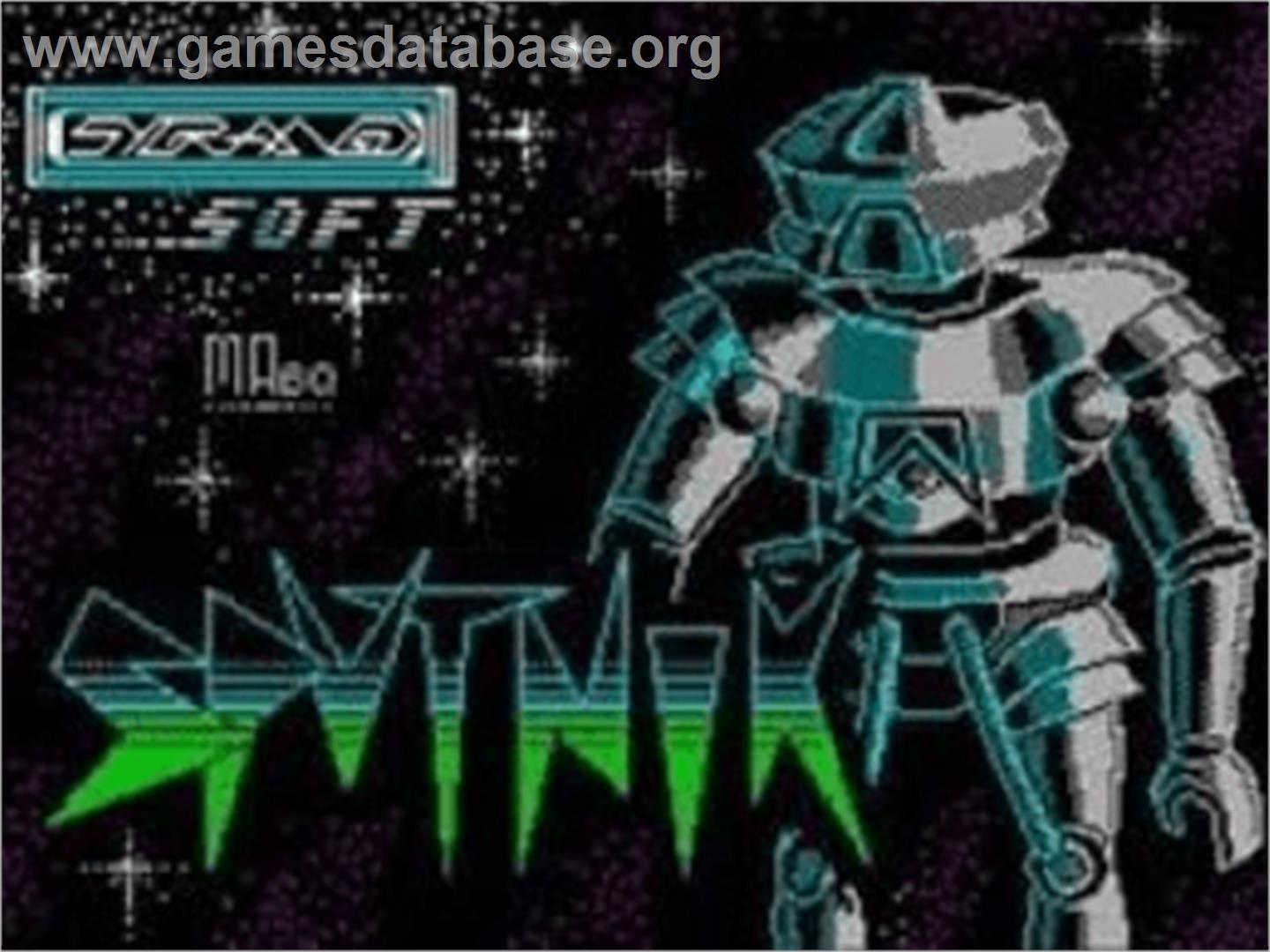 Sputnik - Sinclair ZX Spectrum - Artwork - Title Screen