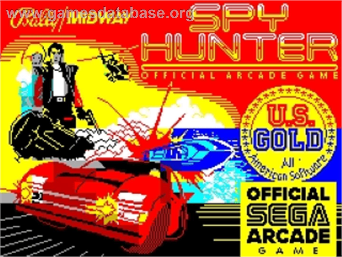 Spy Hunter - Sinclair ZX Spectrum - Artwork - Title Screen