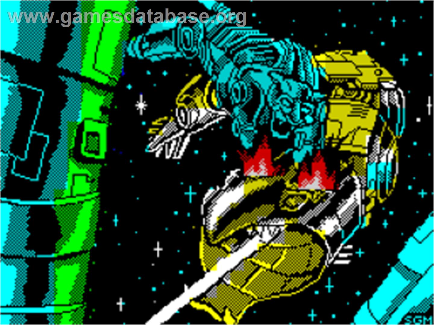 St Dragon - Sinclair ZX Spectrum - Artwork - Title Screen