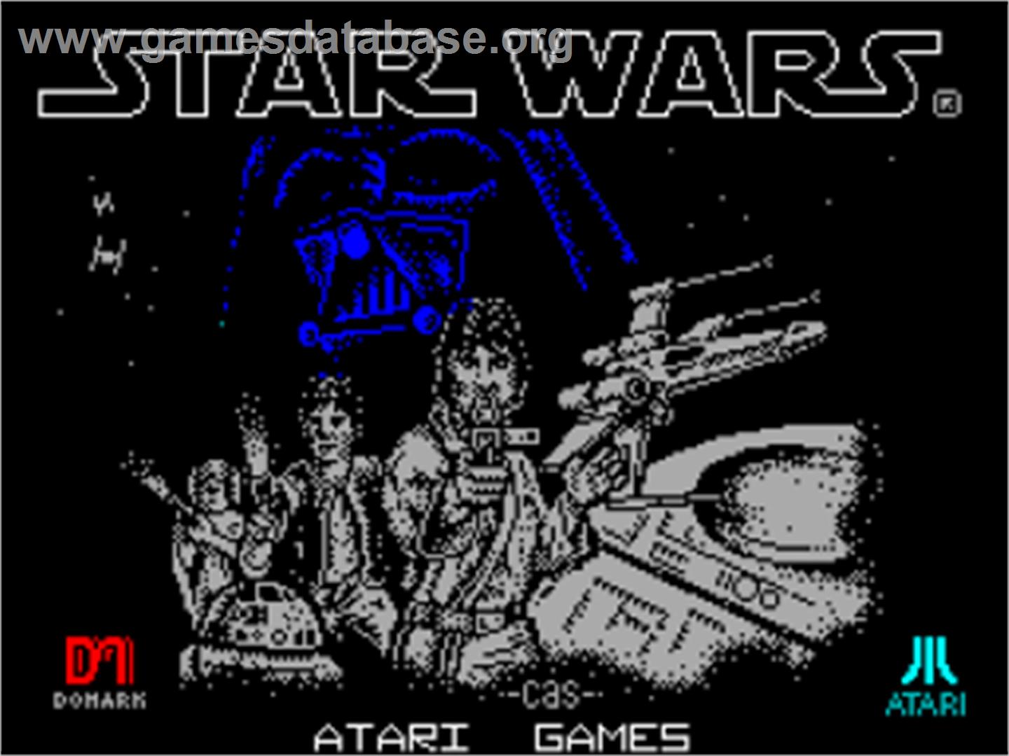 Star Wars - Sinclair ZX Spectrum - Artwork - Title Screen