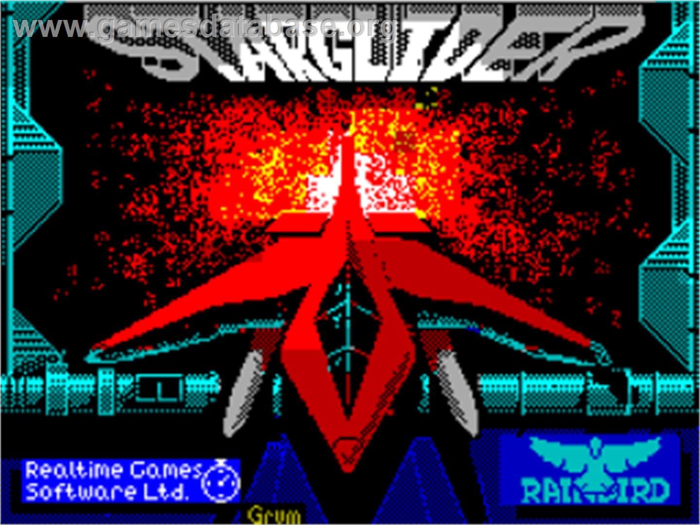 Starglider - Sinclair ZX Spectrum - Artwork - Title Screen
