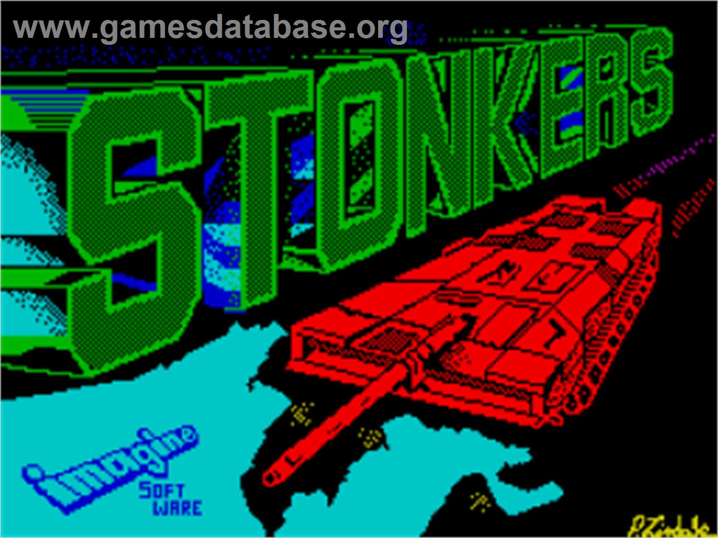 Stonkers - Sinclair ZX Spectrum - Artwork - Title Screen