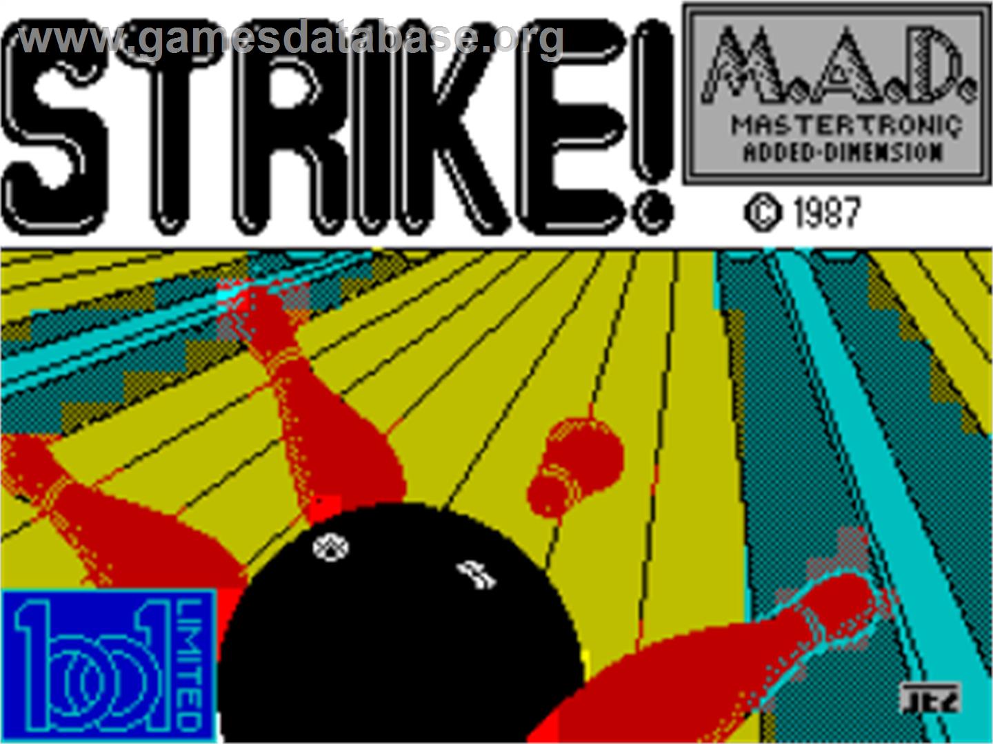 Strike - Sinclair ZX Spectrum - Artwork - Title Screen