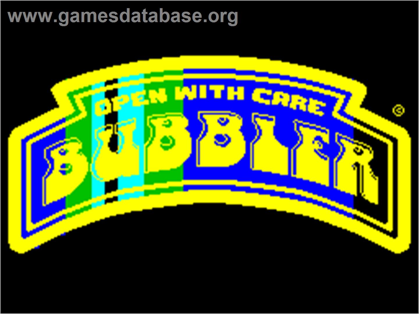 Subbuteo - Sinclair ZX Spectrum - Artwork - Title Screen