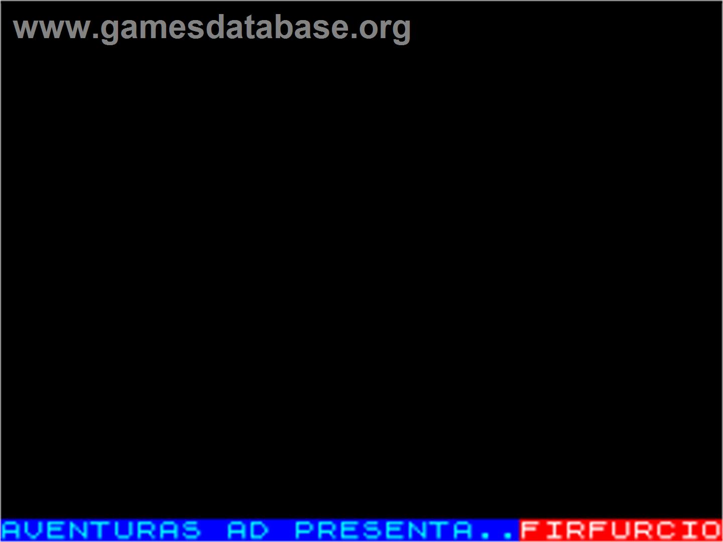 Supervivencia - Sinclair ZX Spectrum - Artwork - Title Screen