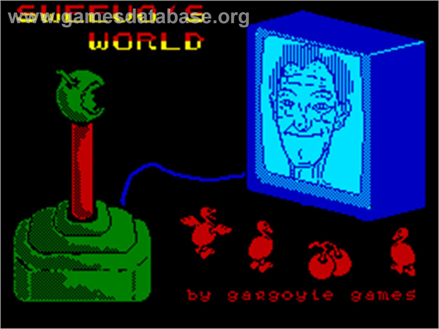 Sweevo's World - Sinclair ZX Spectrum - Artwork - Title Screen