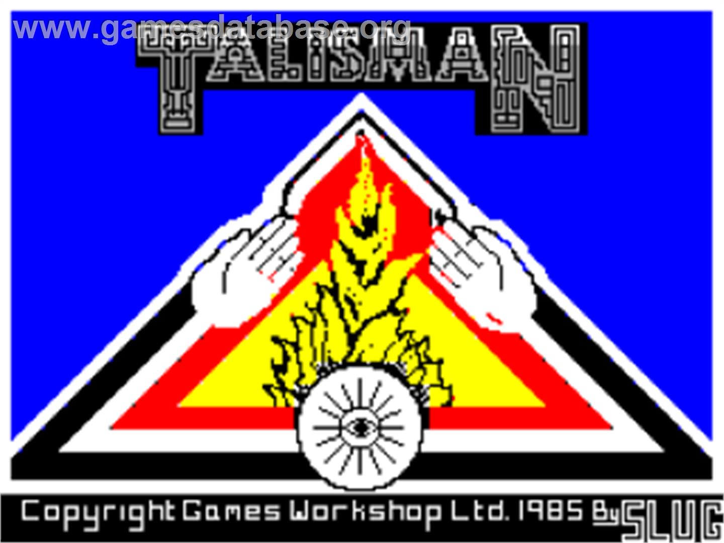 Talisman - Sinclair ZX Spectrum - Artwork - Title Screen