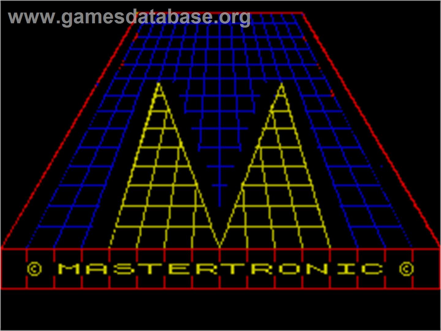 Tank Trax - Sinclair ZX Spectrum - Artwork - Title Screen