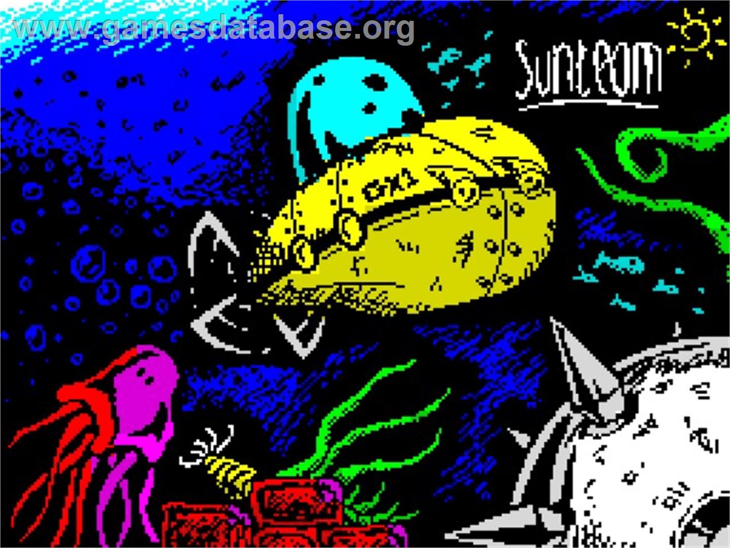 That Sinking Feeling - Sinclair ZX Spectrum - Artwork - Title Screen