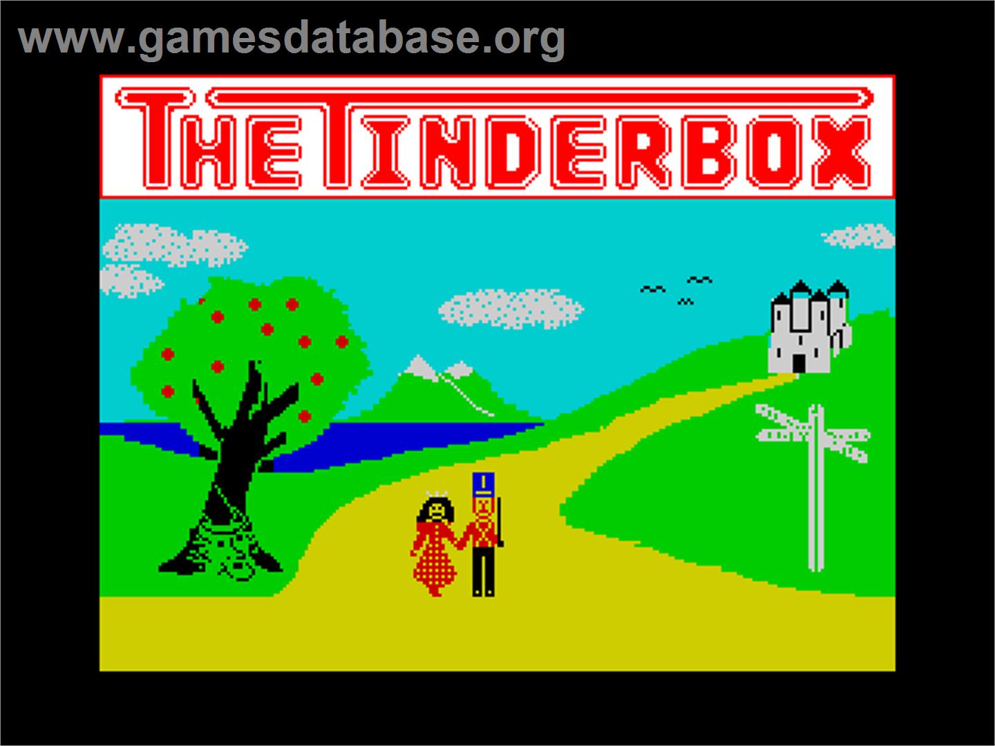 Tinderbox - Sinclair ZX Spectrum - Artwork - Title Screen