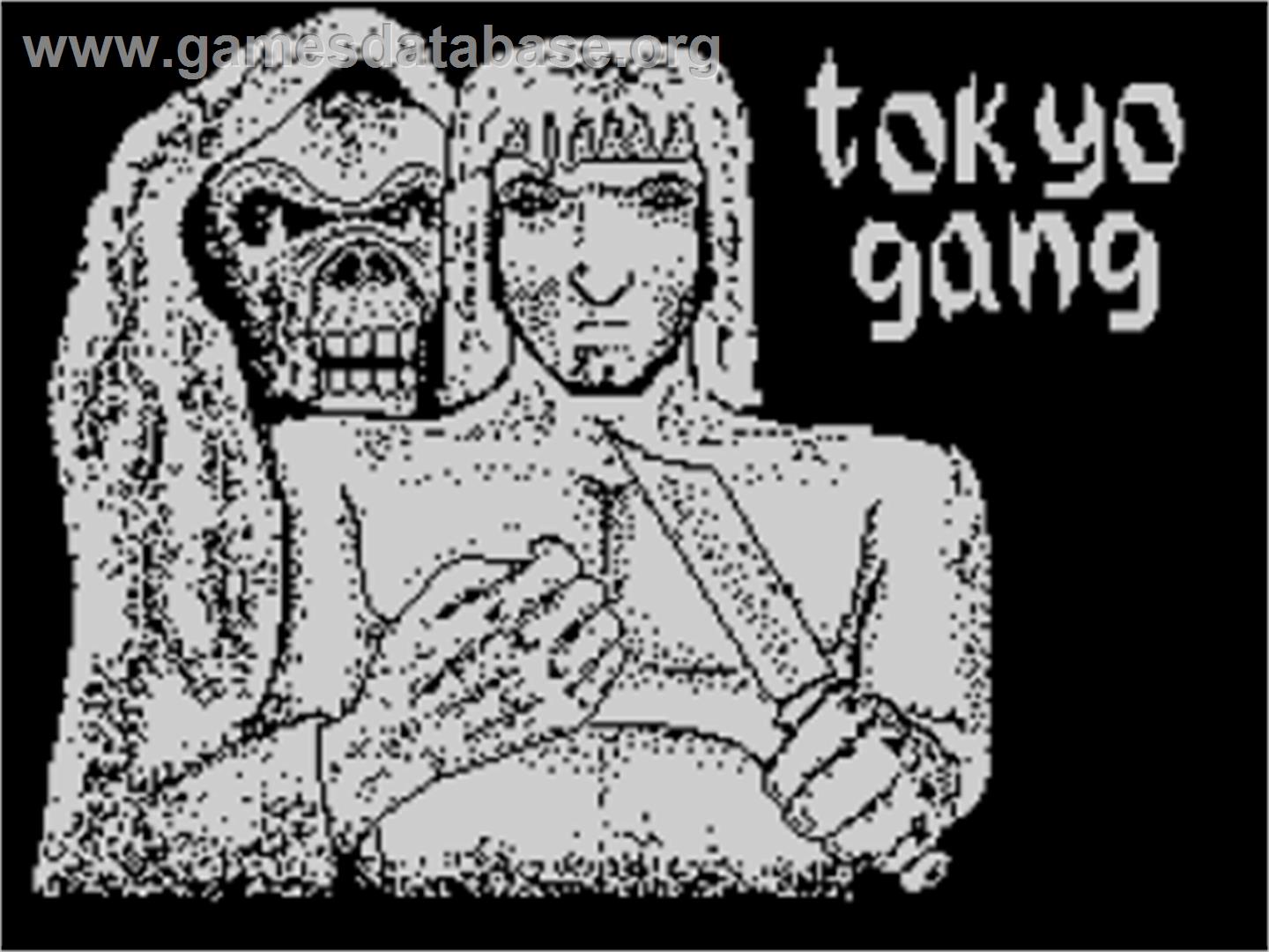 Tokyo Gang - Sinclair ZX Spectrum - Artwork - Title Screen
