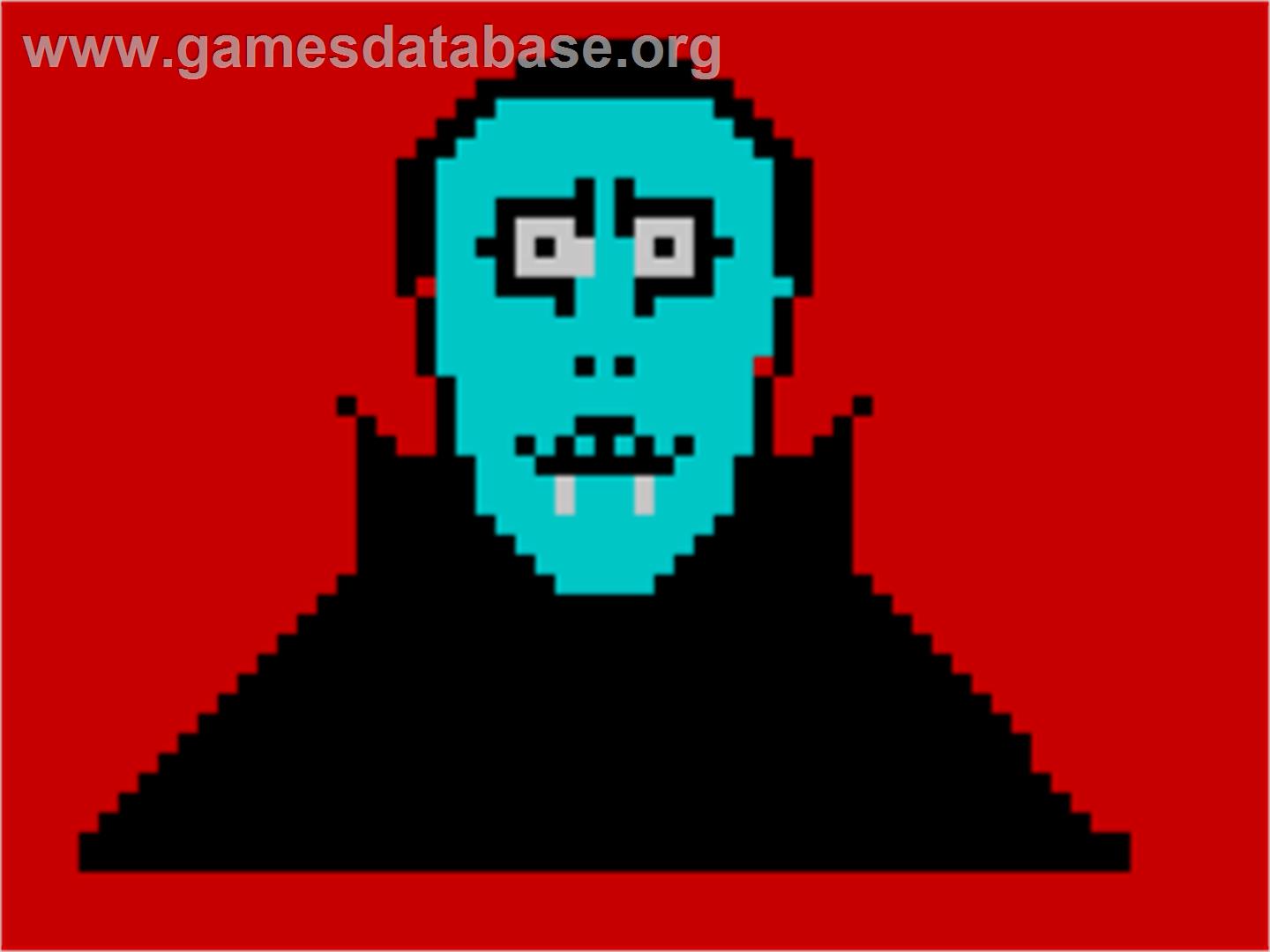 Tomb Of Dracula, The - Sinclair ZX Spectrum - Artwork - Title Screen