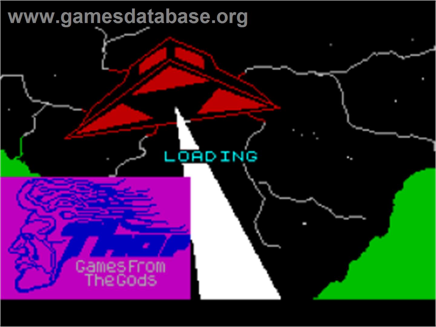 Twilight Zone - Sinclair ZX Spectrum - Artwork - Title Screen