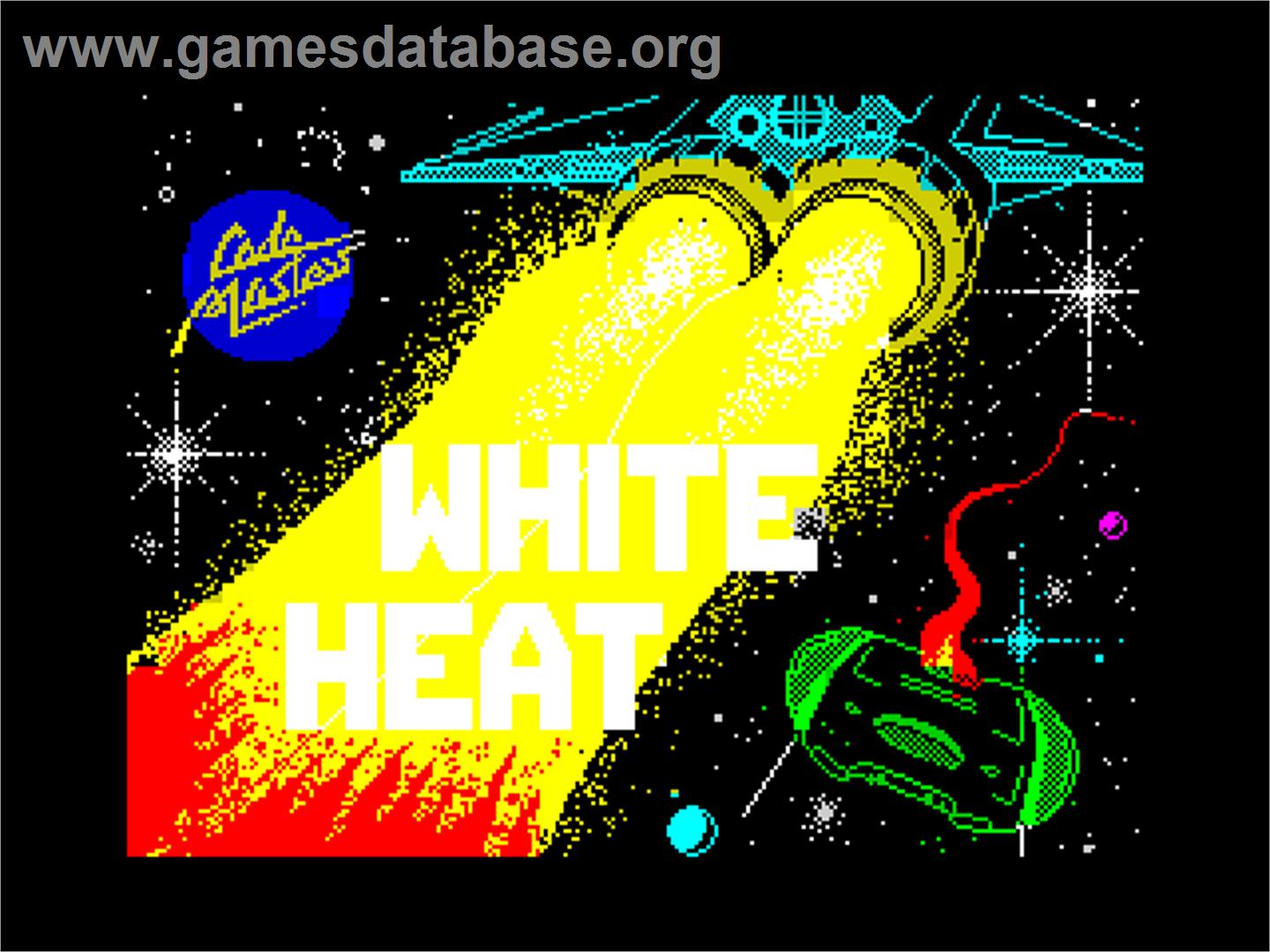 White Heat - Sinclair ZX Spectrum - Artwork - Title Screen