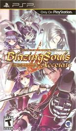 Box cover for Blazing Souls Accelate on the Sony PSP.