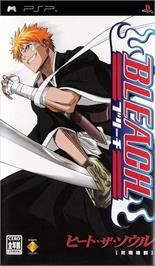Box cover for Bleach - Heat The Soul on the Sony PSP.