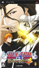 Box cover for Bleach - Heat The Soul 4 on the Sony PSP.