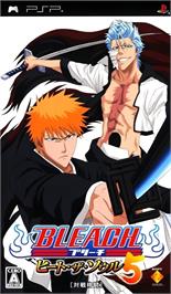 Box cover for Bleach - Heat The Soul 5 on the Sony PSP.