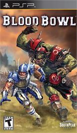 Box cover for Blood Bowl on the Sony PSP.