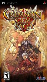 Box cover for Crimson Gem Saga on the Sony PSP.
