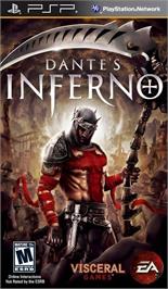 Box cover for Dante's Inferno on the Sony PSP.