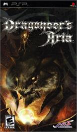 Box cover for Dragoneer's Aria on the Sony PSP.