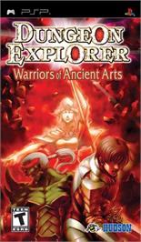 Box cover for Dungeon Explorer on the Sony PSP.