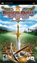 Box cover for Dungeon Maker 2 - The Hidden War on the Sony PSP.