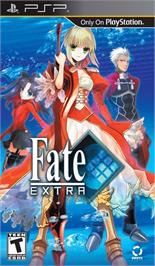 Box cover for Fate/extra on the Sony PSP.