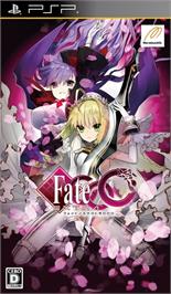 Box cover for Fate/extra Ccc on the Sony PSP.