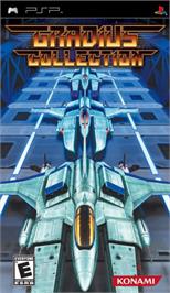 Box cover for Gradius Collection on the Sony PSP.