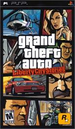 Box cover for Gta - Liberty City Stories on the Sony PSP.