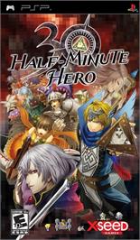 Box cover for Half-minute Hero on the Sony PSP.