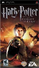 Box cover for Harry Potter and the Goblet of Fire on the Sony PSP.