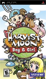 Box cover for Harvest Moon - Boy And Girl on the Sony PSP.