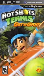 Box cover for Hot Shots Tennis - Get A Grip on the Sony PSP.