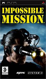 Box cover for Impossible Mission on the Sony PSP.
