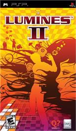 Box cover for Lumines: Puzzle Fusion on the Sony PSP.