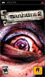 Box cover for Manhunt 2 on the Sony PSP.