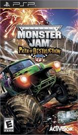 Box cover for Monster Jam - Path Of Destruction on the Sony PSP.