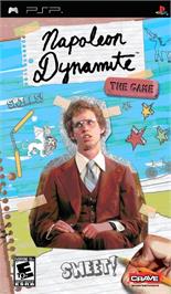 Box cover for Napoleon Dynamite - The Game on the Sony PSP.