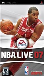 Box cover for Nba Live 07 on the Sony PSP.