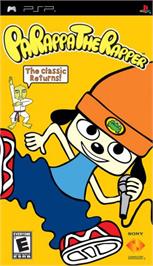 Box cover for PaRappa the Rapper on the Sony PSP.