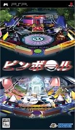 Box cover for Pinball on the Sony PSP.
