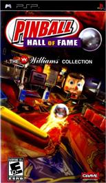 Box cover for Pinball Hall of Fame: The Williams Collection on the Sony PSP.