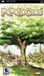 Box cover for Popolocrois on the Sony PSP.