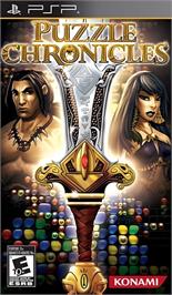 Box cover for Puzzle Chronicles on the Sony PSP.