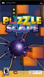 Box cover for Puzzle Scape on the Sony PSP.